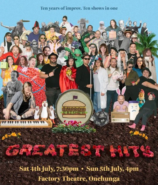 Improverisheds Greatest Hits At The Factory Theatre July 4 And 5